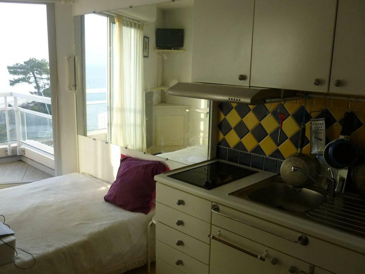 Studio Avec Balcon Sur Plage Pereire Pleine Vue Mer Appartement Arcachon Buitenkant foto